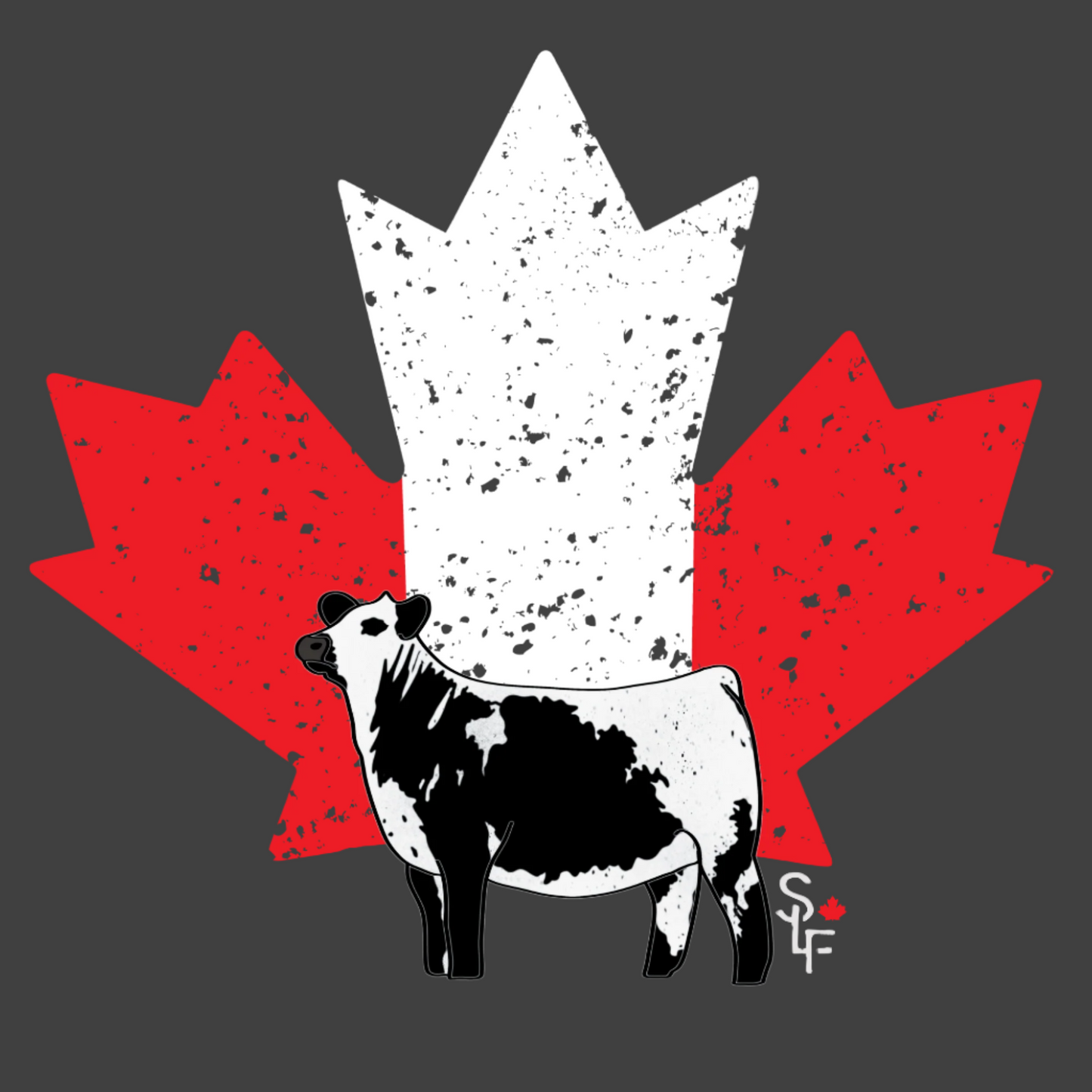 Speckle Park Maple Leaf Heifer Tee