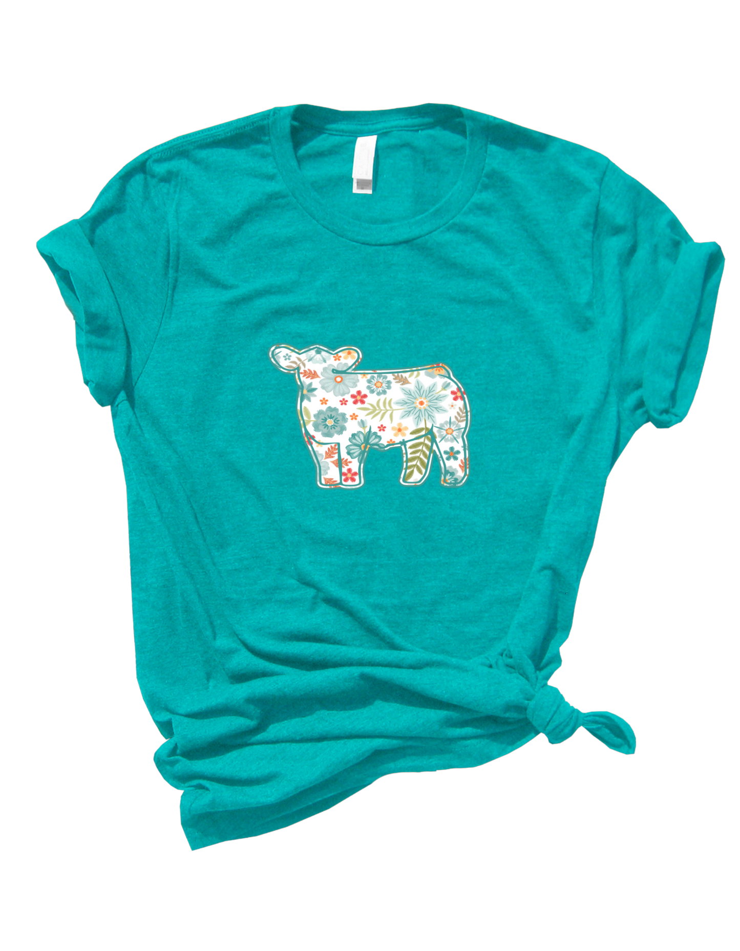 Floral Show Heifer Tee