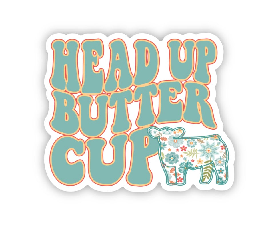 Sticker - Head Up Butter Cup