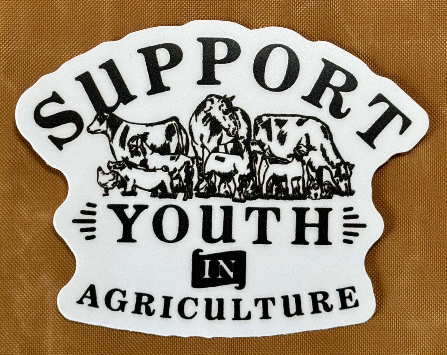 Support Youth In Agriculture Sticker