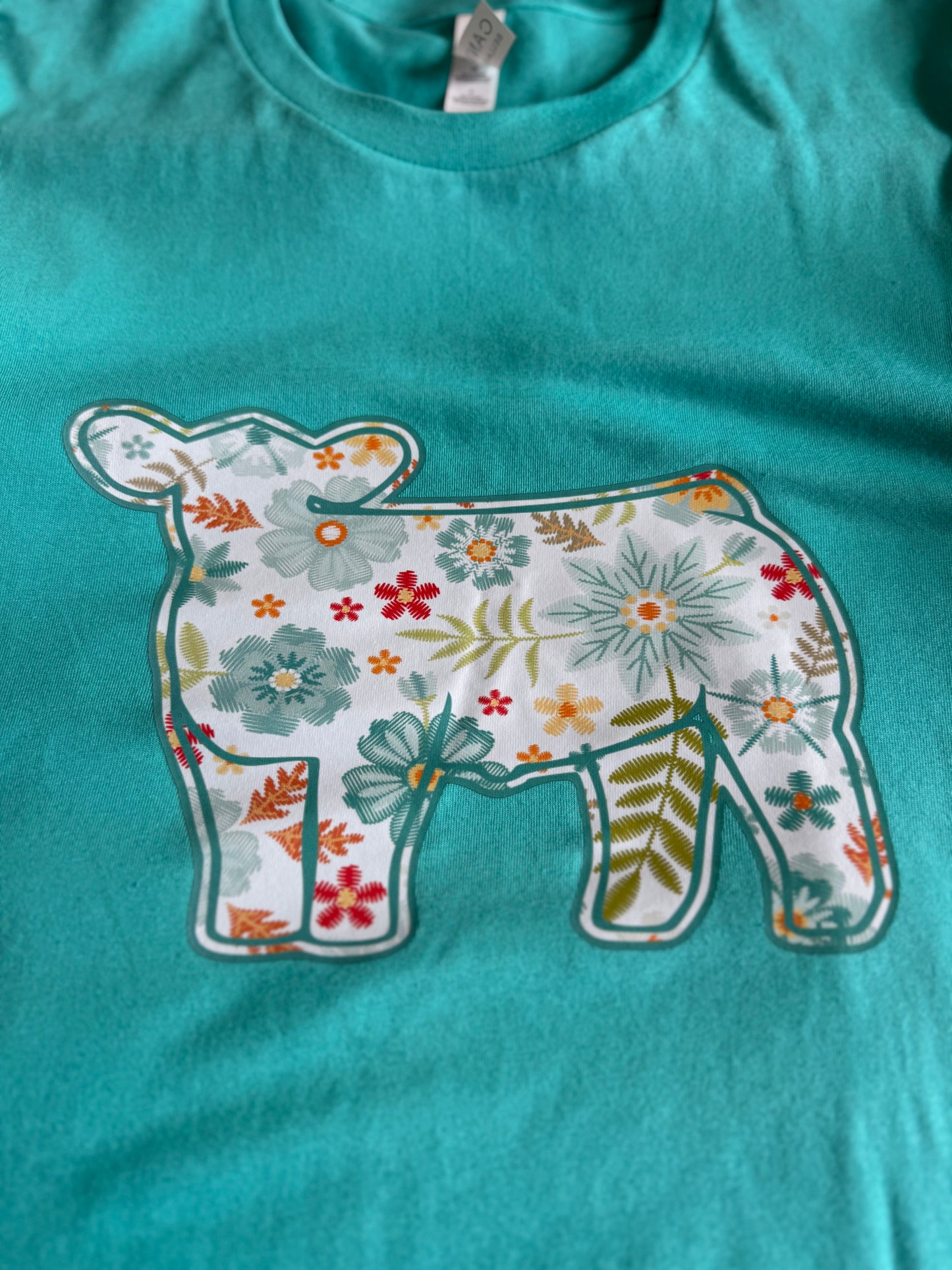 Floral Show Heifer Tee