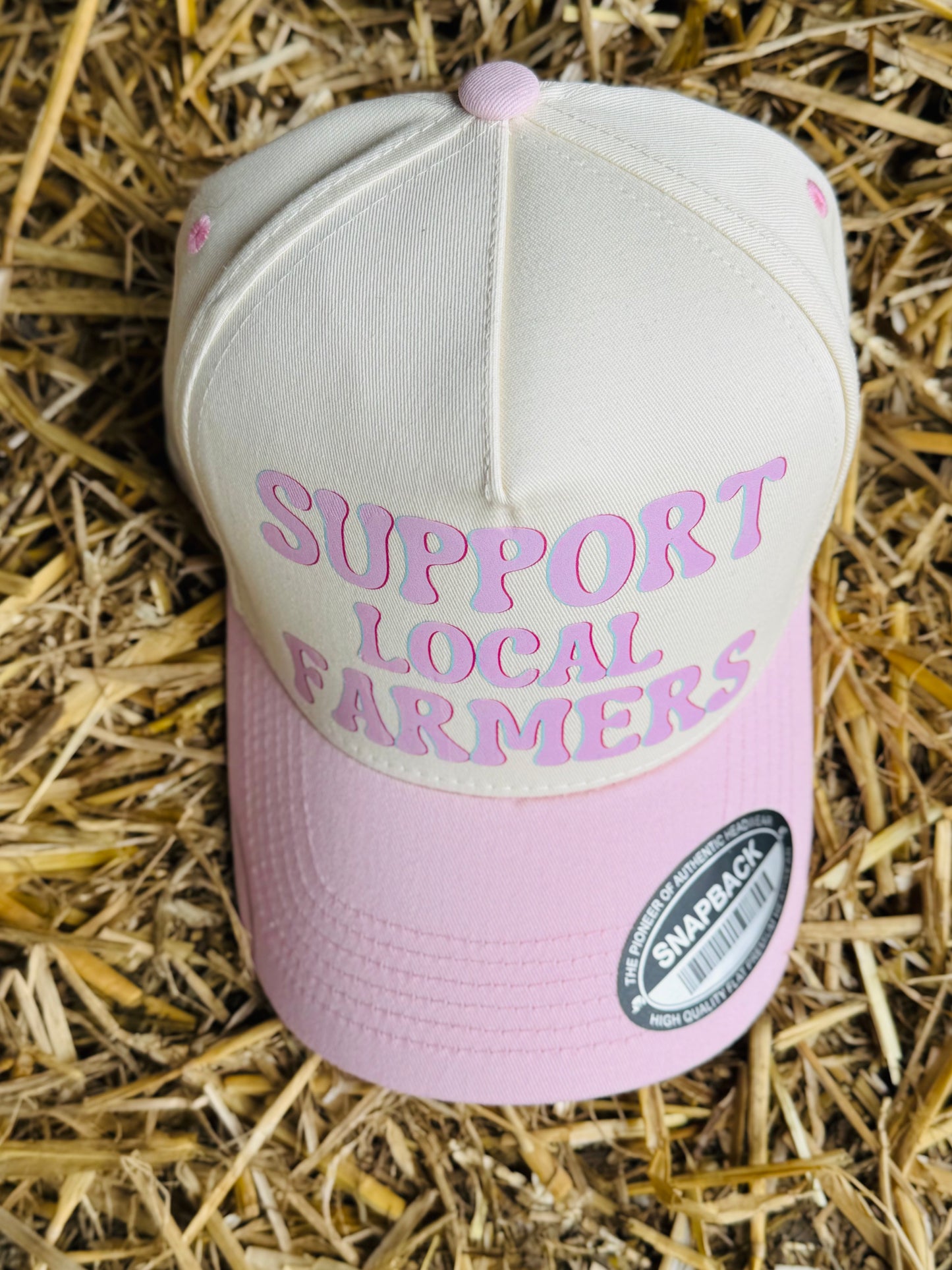 SUPPORT LOCAL FARMERS HAT