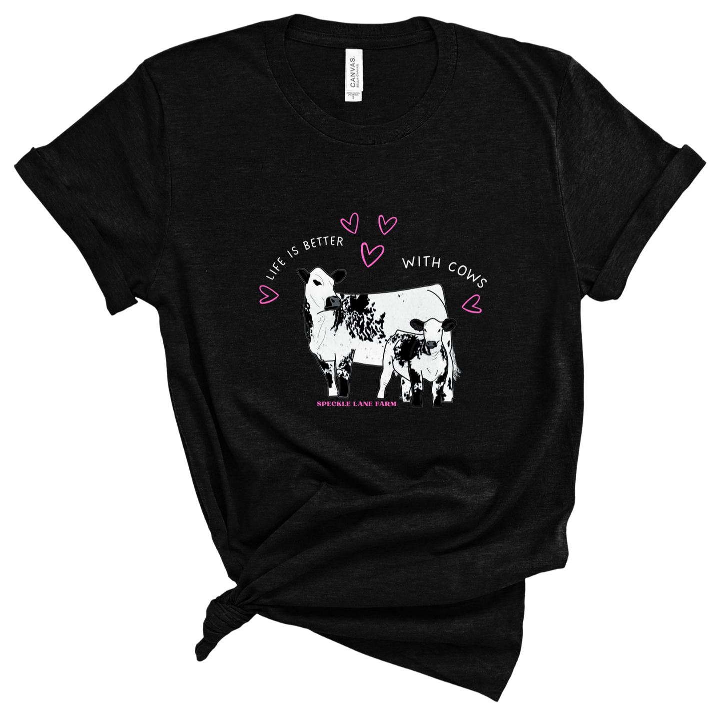 Life is Better with Cows Tee