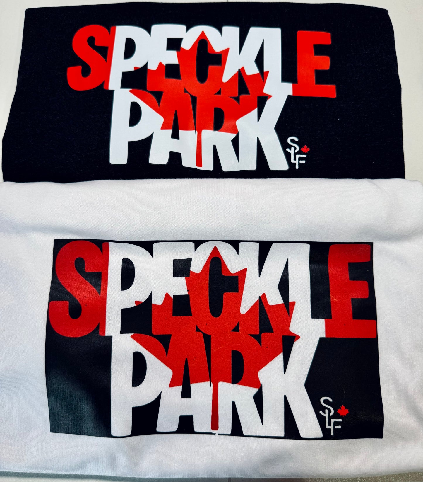 Speckle Park Canadian Flag Tee