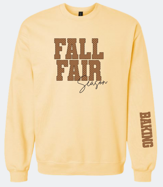 Fall Fair Polka Dot Crewneck